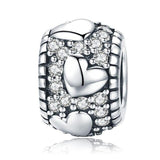 BRIGHT HEART Sterling Silver Charm