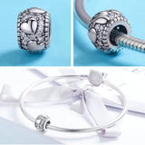 BRIGHT HEART Sterling Silver Charm