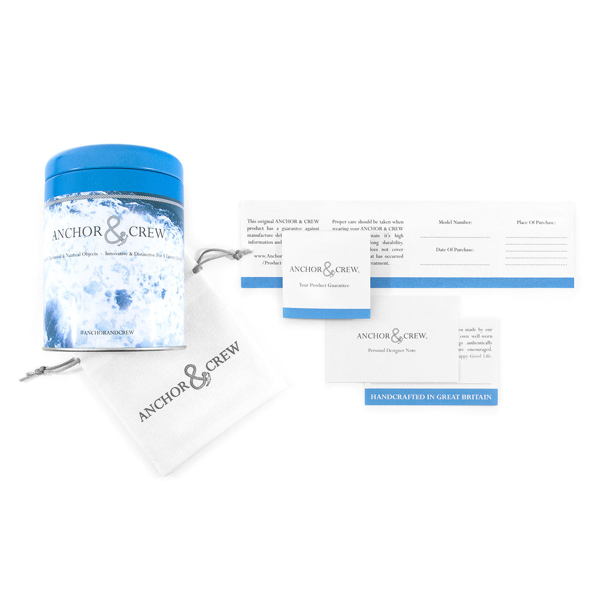 Indigo Blue Alderney Silver and Braided Leather Bracelet