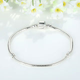 THE CLASSIC Snake-Chain Metal Charm Bracelet