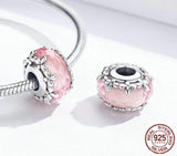 FLORET Murano Sterling Silver Charm