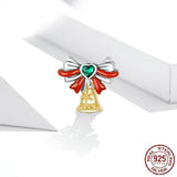 JINGLE BELL Christmas Sterling Silver Charm