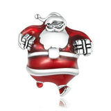SANTA CLAUS Christmas Sterling Silver Charm