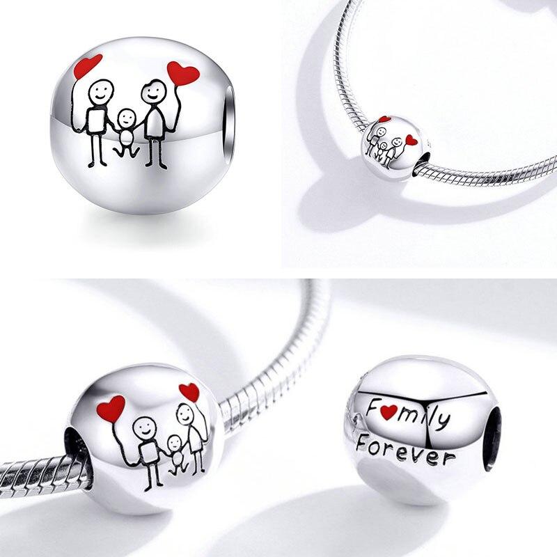 FAMILY SPHERE Sterling Silver Charm