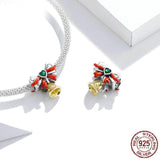JINGLE BELL Christmas Sterling Silver Charm