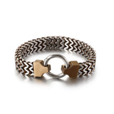 Retro Fish Scale Chain Bracelet