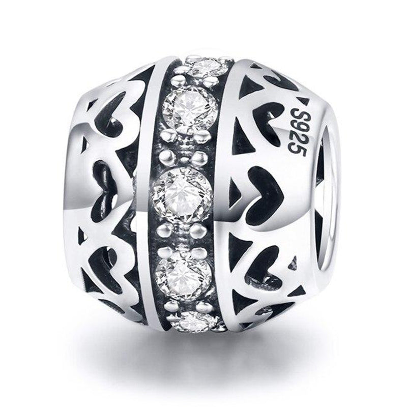 LISTENING LOVE Sterling Silver Charm