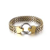 Retro Fish Scale Chain Bracelet