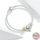 LOVE SKETCH Sterling Silver Charm