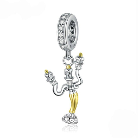 MAGIC CANDLESTICK Sterling Silver Charm