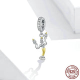 MAGIC CANDLESTICK Sterling Silver Charm