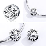 FAMILY IS A CIRCLE OF LOVE Sterling Silver Charm