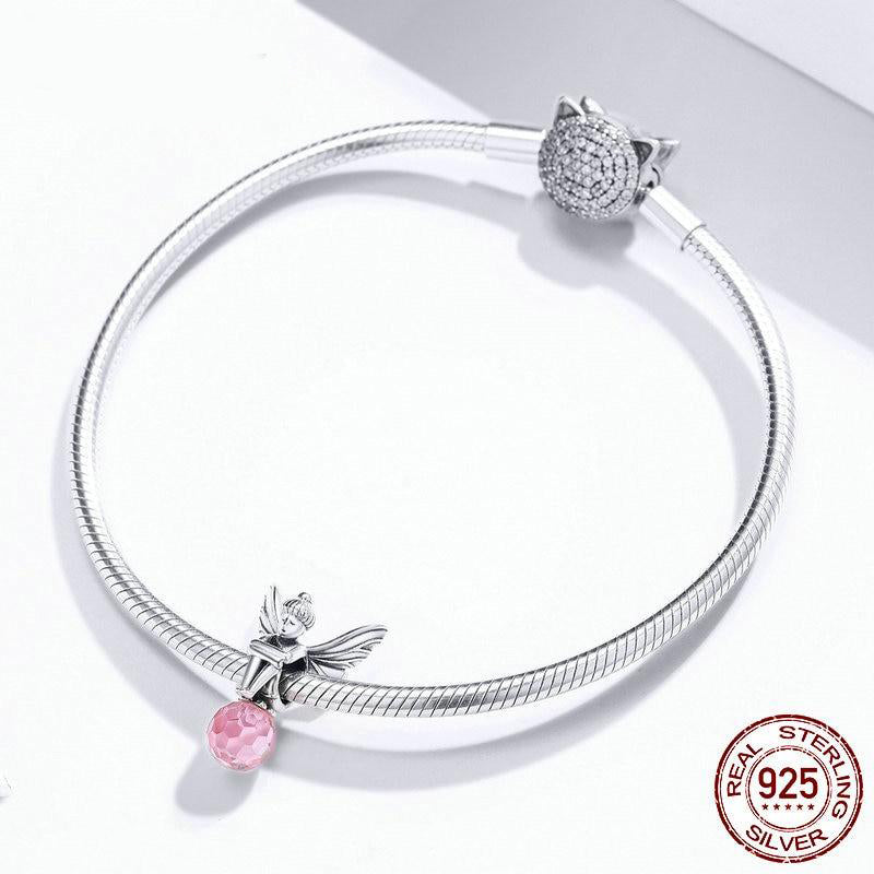 FLOWER ELF Sterling Silver Charm