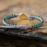 OPAL CHARM BRACELET WITH TEARDOP BEADS