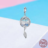 PRESERVED FLOWER Sterling Silver Charm