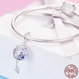 PRESERVED FLOWER Sterling Silver Charm