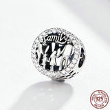 MY FAMILY Sterling Silver Charm