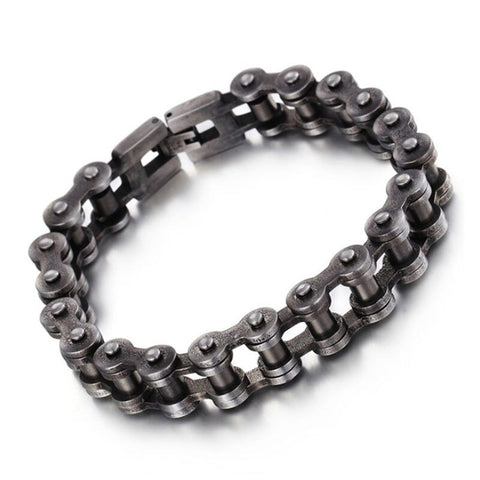 Heavy-duty Vintage Motorcycle Chain Bracelet