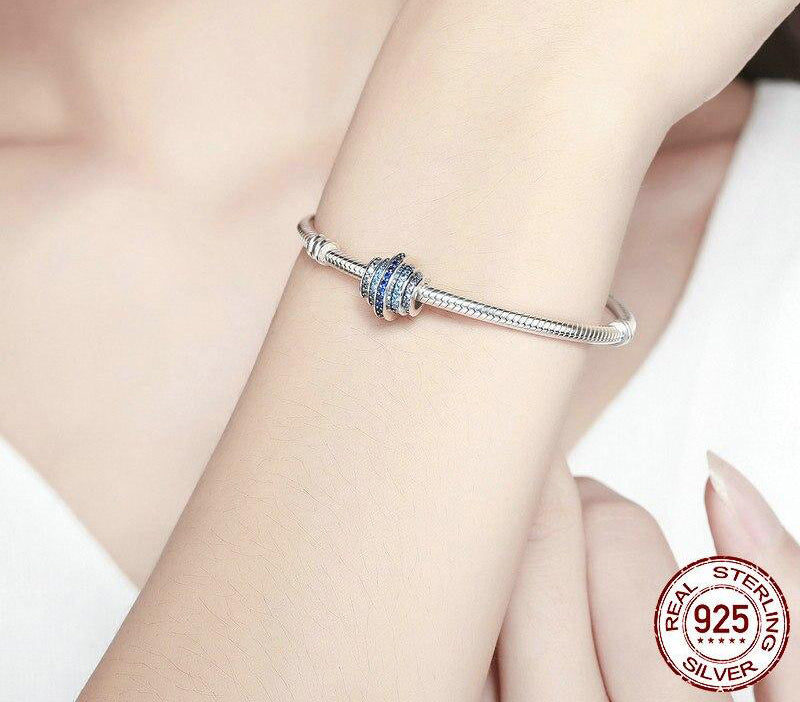 BLUE MELODY Sterling Silver Charm