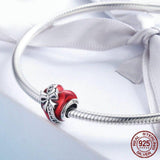 THE GIFT OF LOVE Heart Sterling Silver Charm