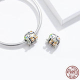 HAPPY ELEPHANT Sterling Silver Charm