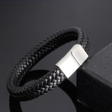 Black Bracelet with Clasp