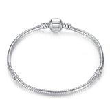 THE CLASSIC Snake-Chain Metal Charm Bracelet