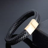 Black Bracelet with Clasp