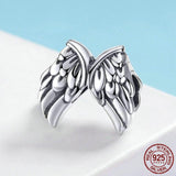 GUARDIAN WINGS Sterling Silver Charm