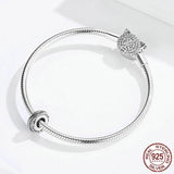 THE FEATHER Sterling Silver Charm Stopper