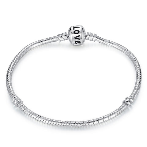 THE LOVE Snake-Chain Metal Bracelet