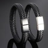 Black Bracelet with Clasp