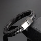 Black Bracelet with Clasp