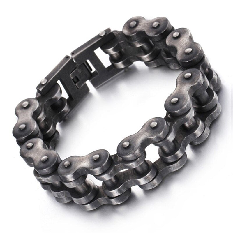 Heavy-duty Vintage Motorcycle Chain Bracelet