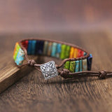 CHAKRA HANDMADE JASPER STONE BRACELET