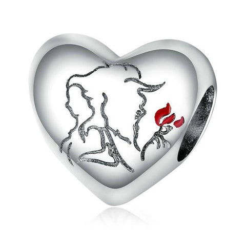 LOVE SKETCH Sterling Silver Charm