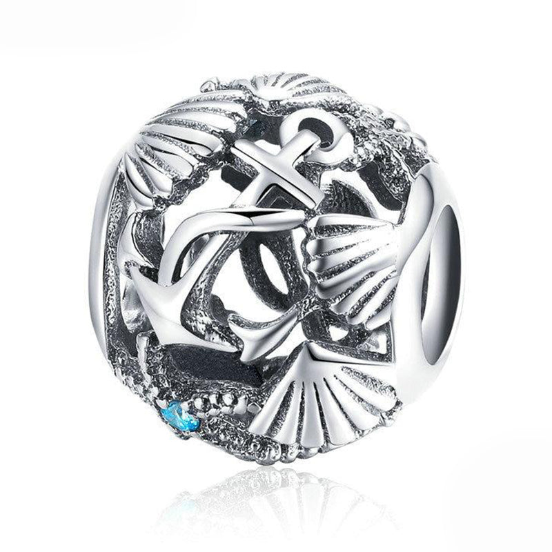 BEACH Sterling Silver Charm