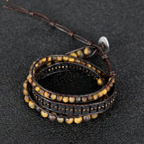TIGER EYE WRAP BRACELET