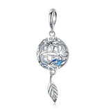 PRESERVED FLOWER Sterling Silver Charm