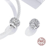 VINE BEAD Sterling Silver Charm