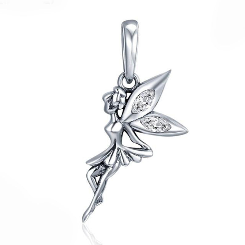FLOWER FAIRY Sterling Silver Charm
