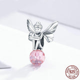 FLOWER ELF Sterling Silver Charm