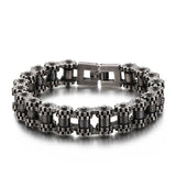 Retro Heavy Stainless Steel Motorcycle Chain Bracelet