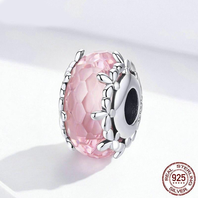 FLORET Murano Sterling Silver Charm