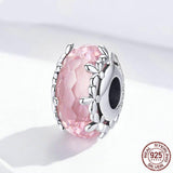 FLORET Murano Sterling Silver Charm