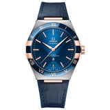 OMEGA CONSTELLATION 41MM - Steel and Sedna Gold with Blue Face