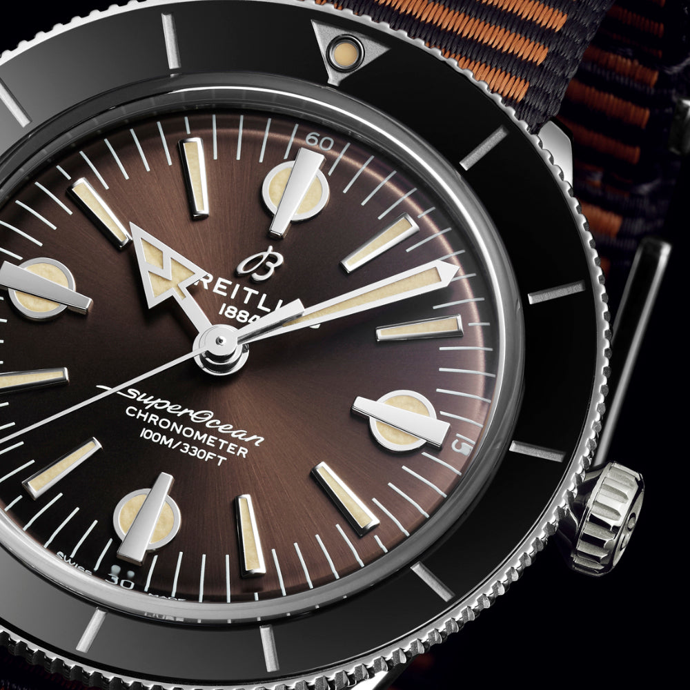 BREITLING SUPEROCEAN HERITAGE 57 OUTERKNOWN Stainless Steel-Bronze