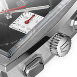 TAG HEUER WATCH MONACO HEUER 02 AUTOMATIC - LEATHER STRAP