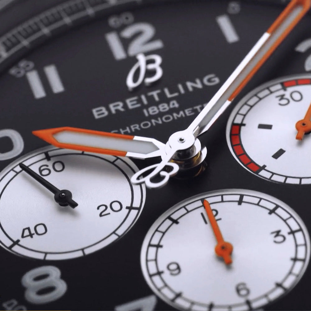 BREITLING AVIATOR 8 B01 CHRONOGRAPH 43 MOSQUITO Tang Type Strap