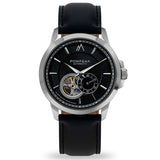 Pompeak Gentlemens Black and Leather